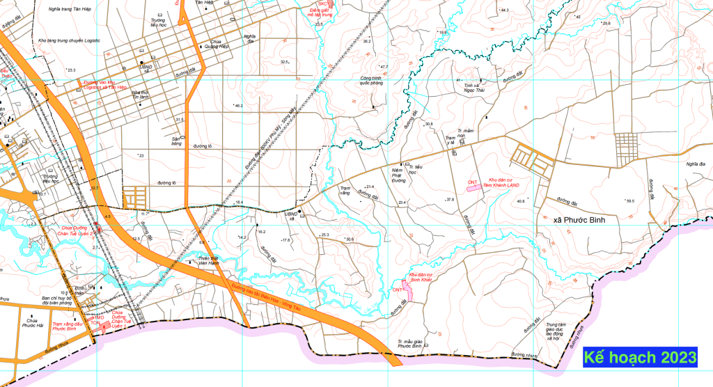 Danh mục dự án hủy bỏ kế hoạch sử dụng đất 2024 của huyện Long Thành 5